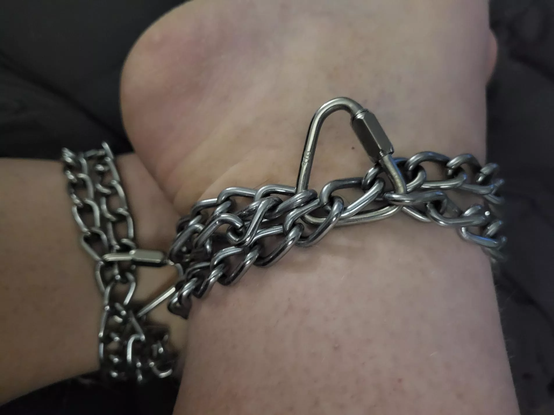 Final sizing and comfort testing before making permanent. posted by iamzion248