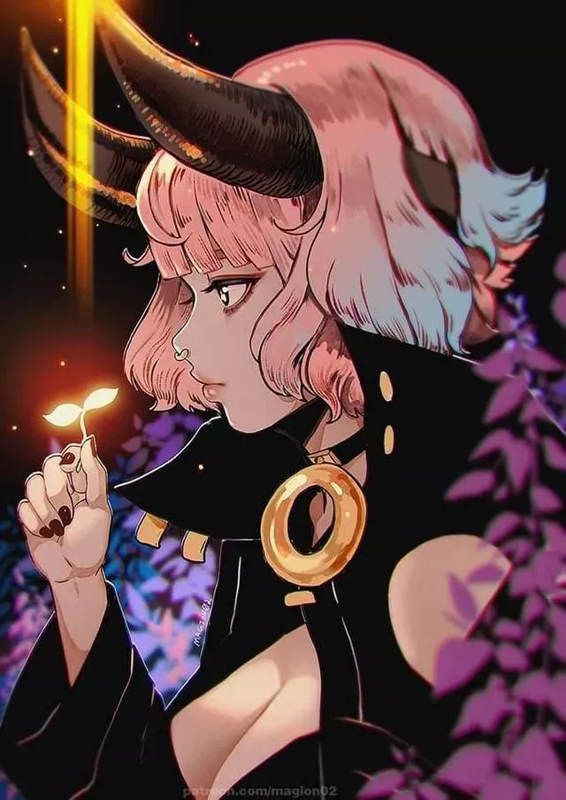 Flawless Horns, Perfect Face (Art by Coldazrael) posted by SanguineSleeper