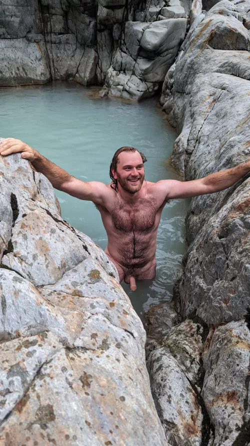 Glacial river dip anyone? by microman715