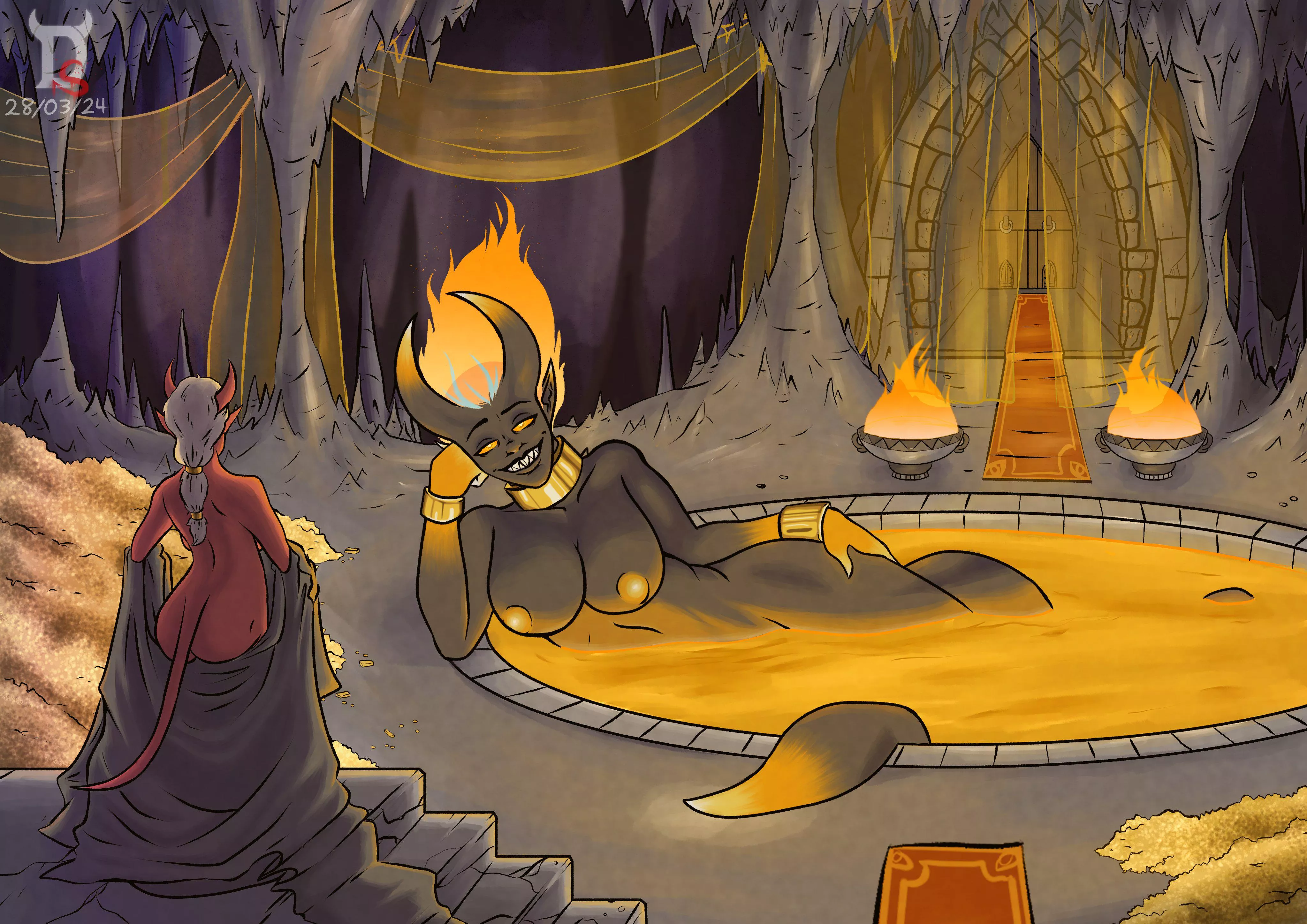 In the Chamber of the Lust Titan (OC - @DemonSlick) posted by Pleasan7