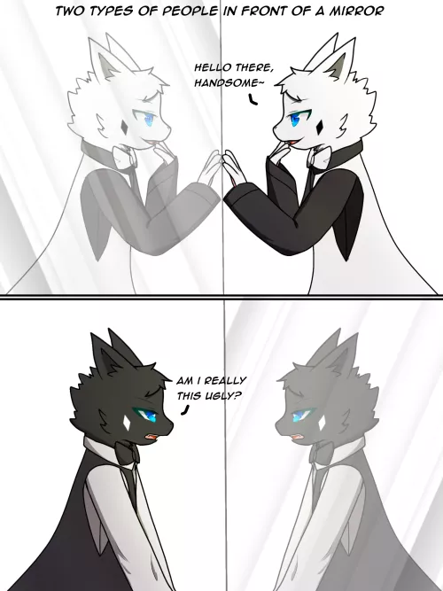 Mirror mirror on the wall by Kurosh1ro