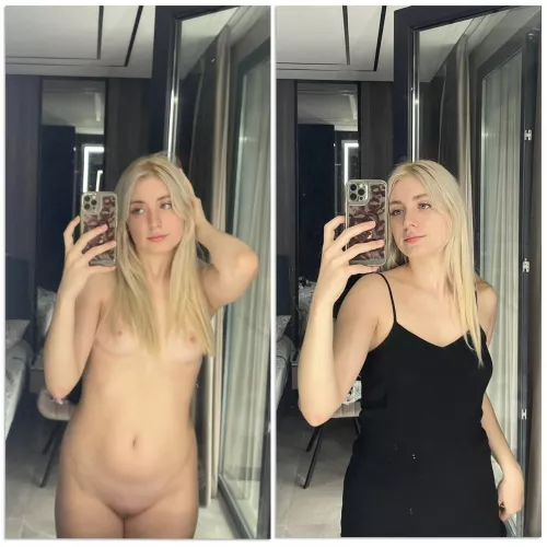 My boobies should make you happy by VermillionAzure