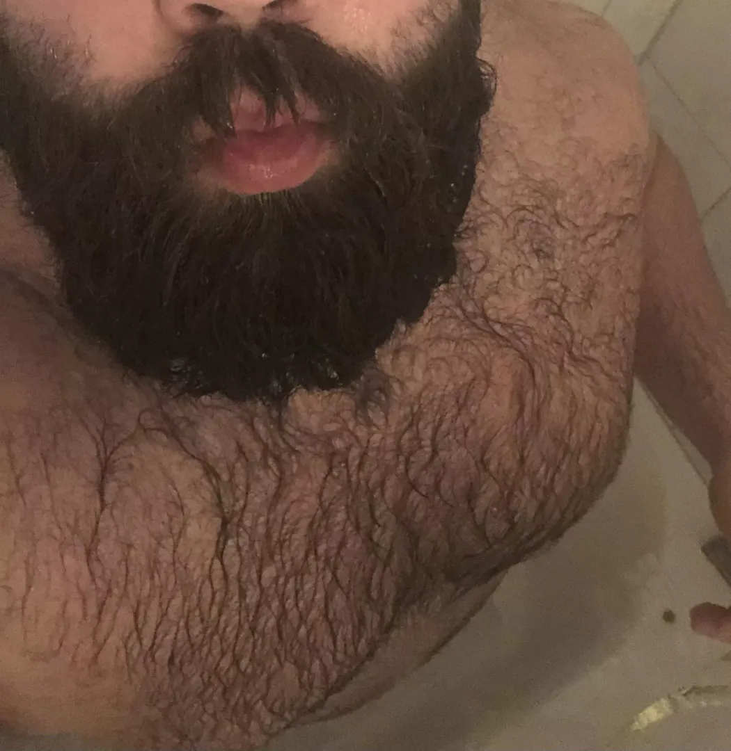 Post gym shower by BrooksieW34