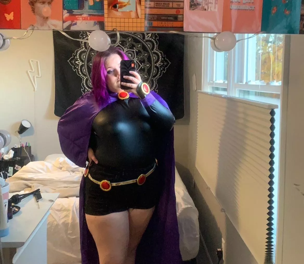 raven cosplay (by me) posted by hotartichok