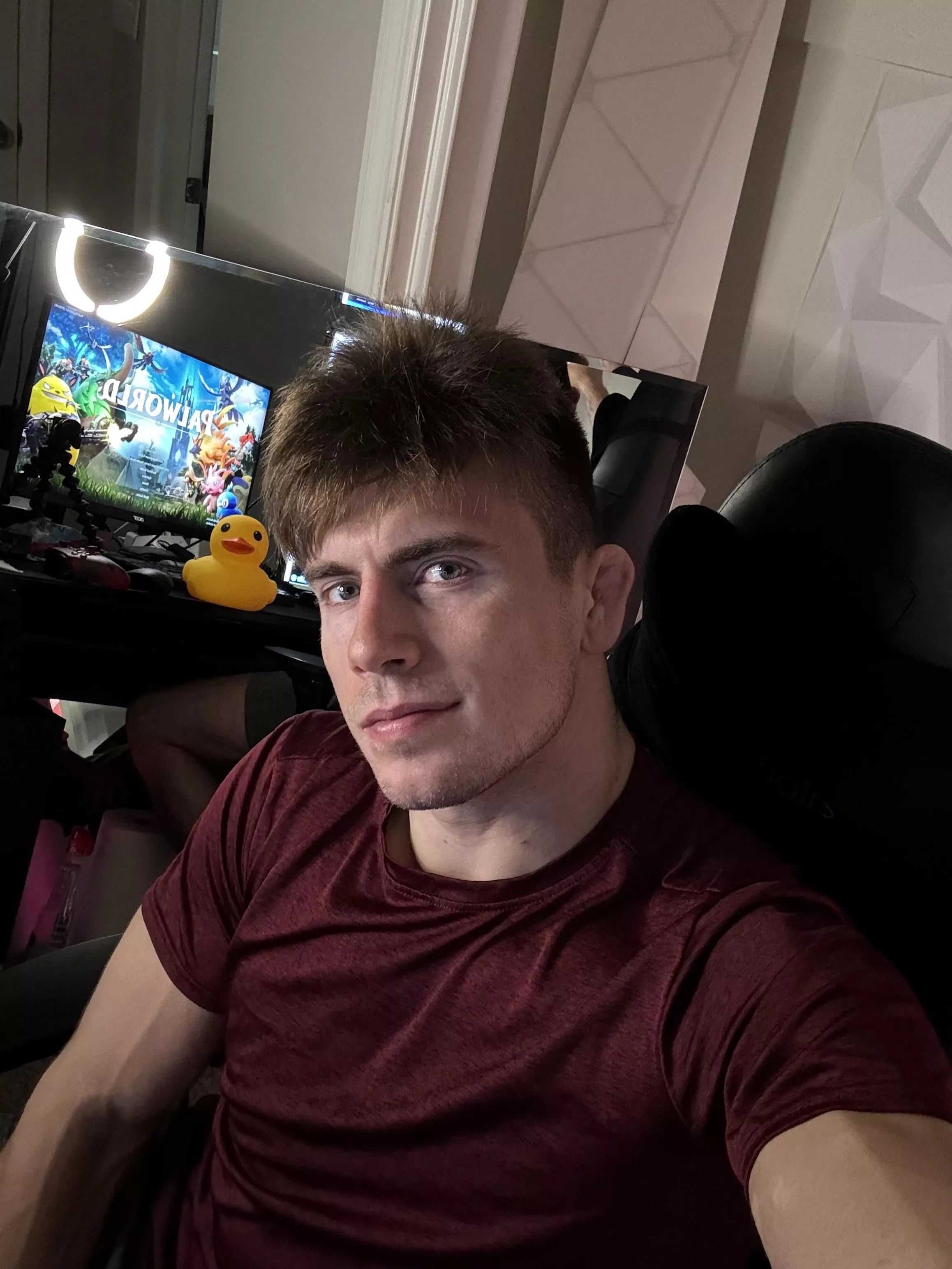 Yeah. I got Poofy straight hair… posted by Scottyrichardsatl