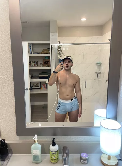 [24] What would you do if you saw me walking around the house like this?🤫 by BendAnnual5298