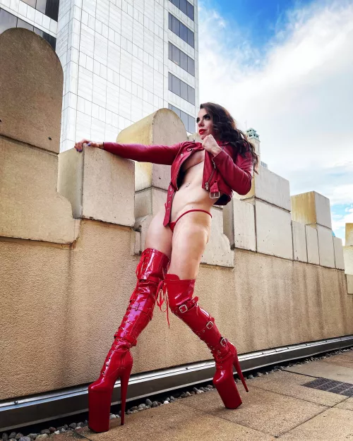 boots, mandatory. clothing, optional. by autumn-knights