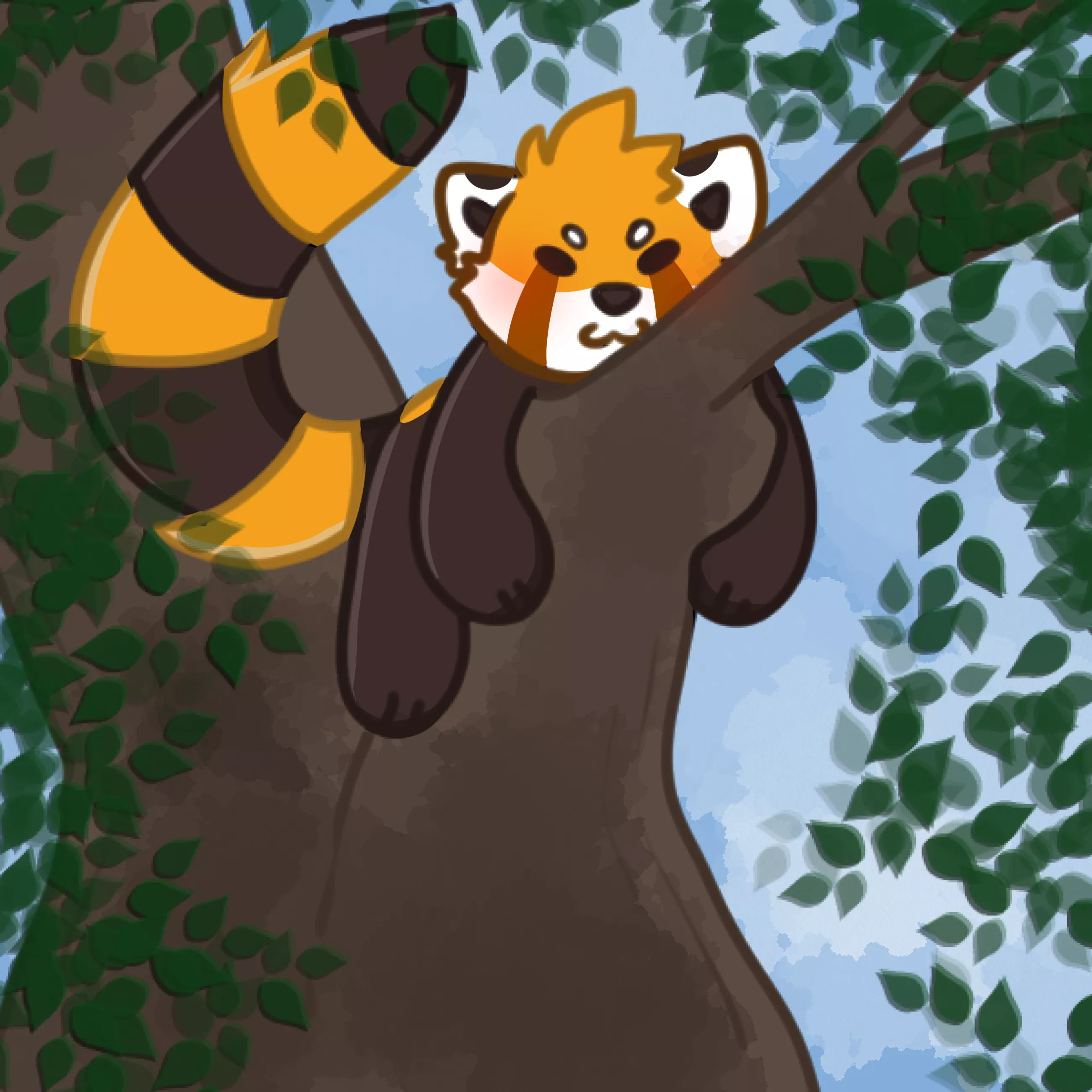 Cute panda comission! posted by Nico_Kroth