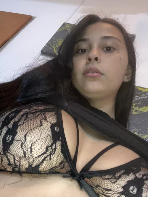 Do you want to see it without a bra?  by Cecebiggass