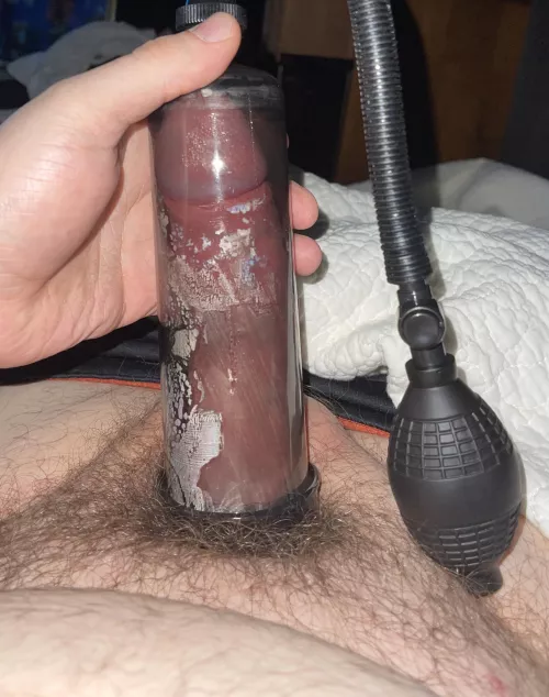 First time using a pump by CjBrick