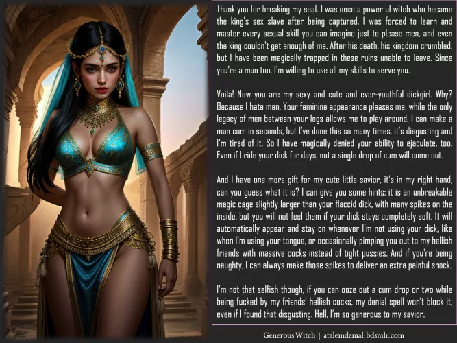 Generous Witch by ataleindenial