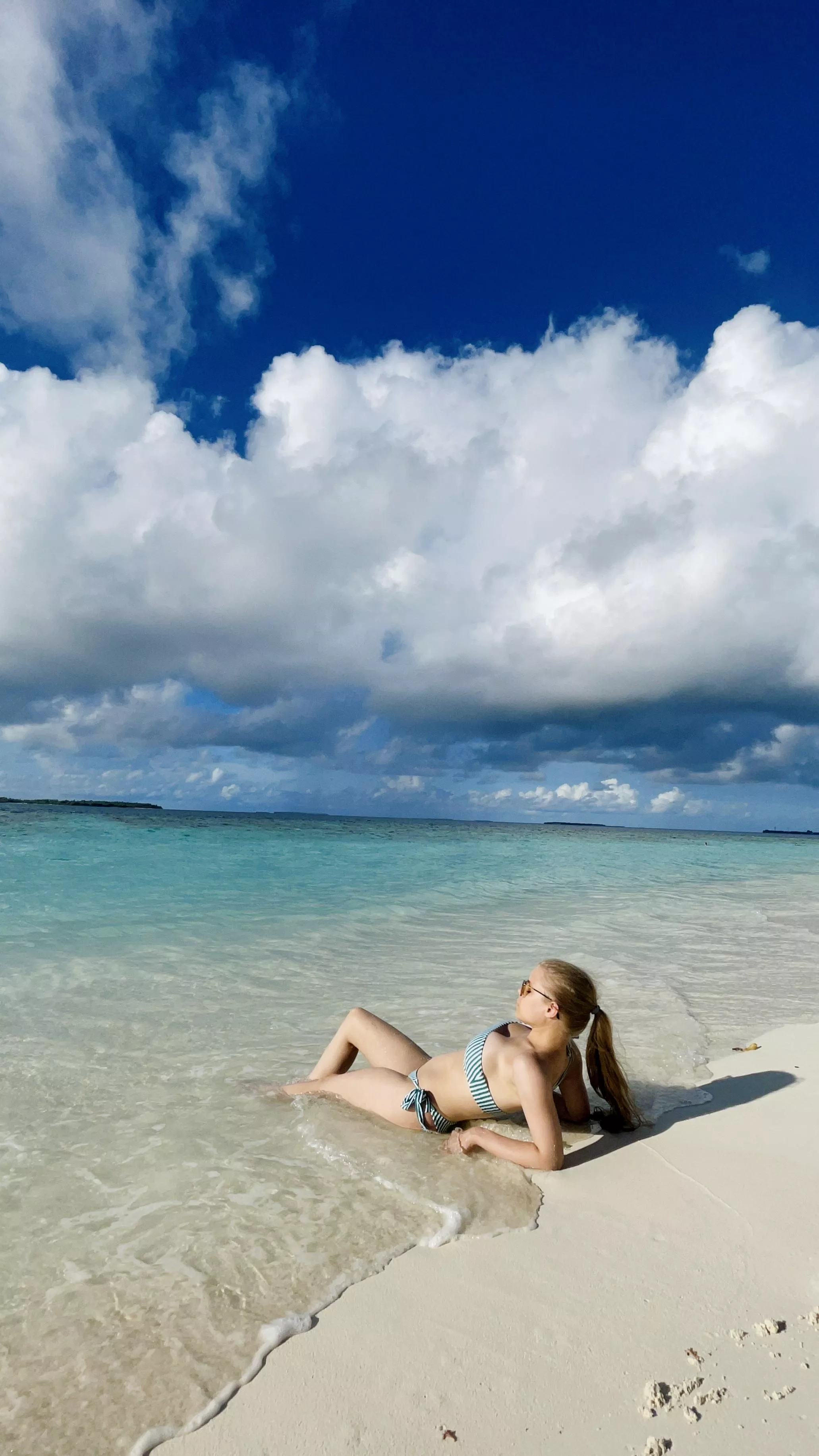 I can’t figure out what I like more: the mesmerizing sky or the perfectly azure ocean! posted by adlenaline_