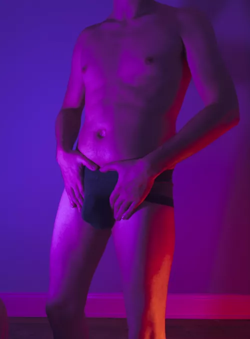 I framed my bulge. by MrMisoPony