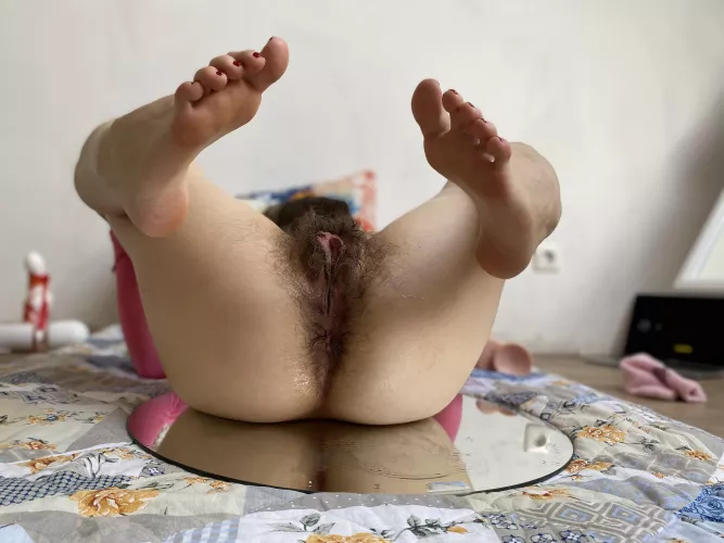 I would let you clean my wet hairy holes after orgasm by Creative-Strength-17