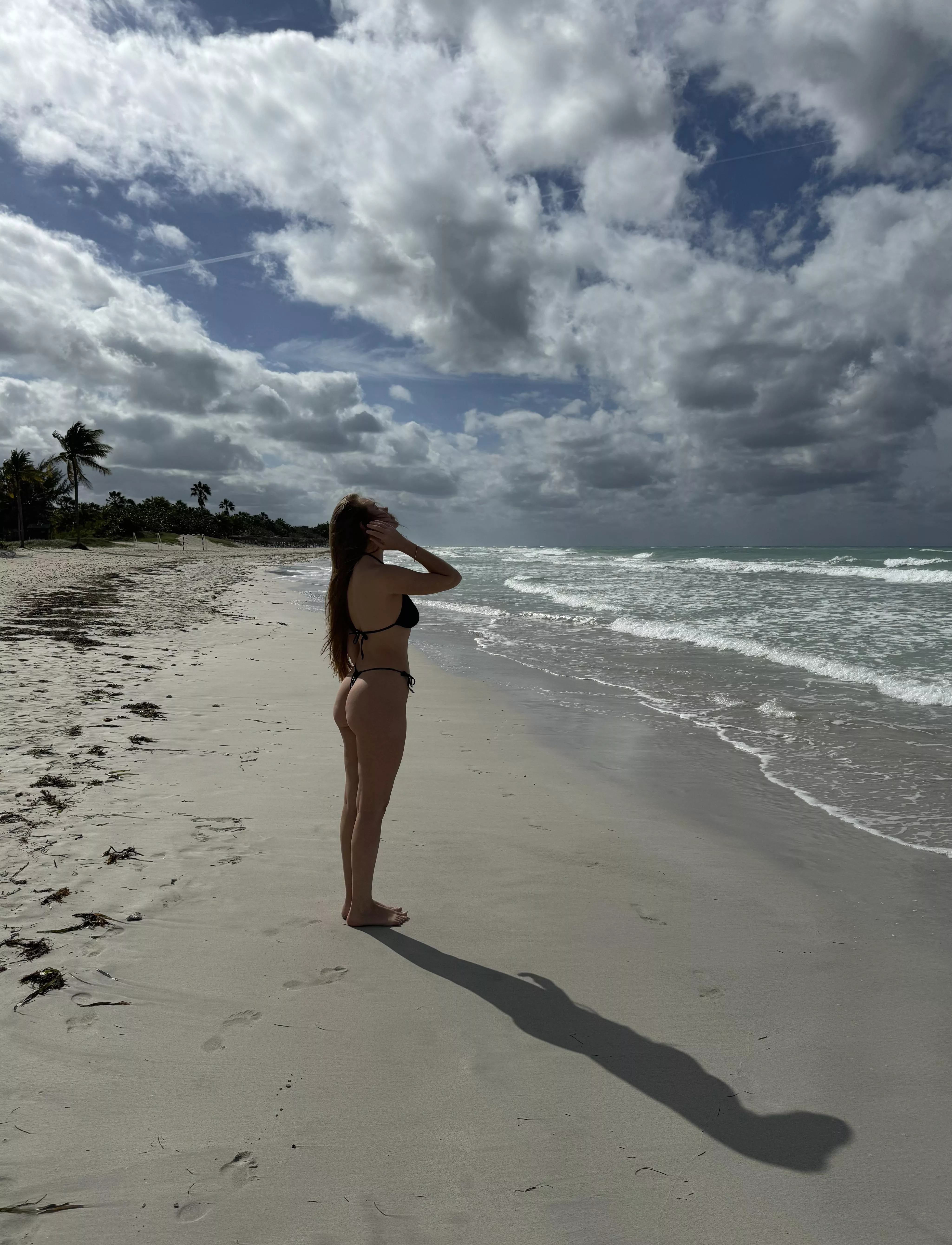 Lots of beautiful beach view and very little bikini posted by MistressOfArousal