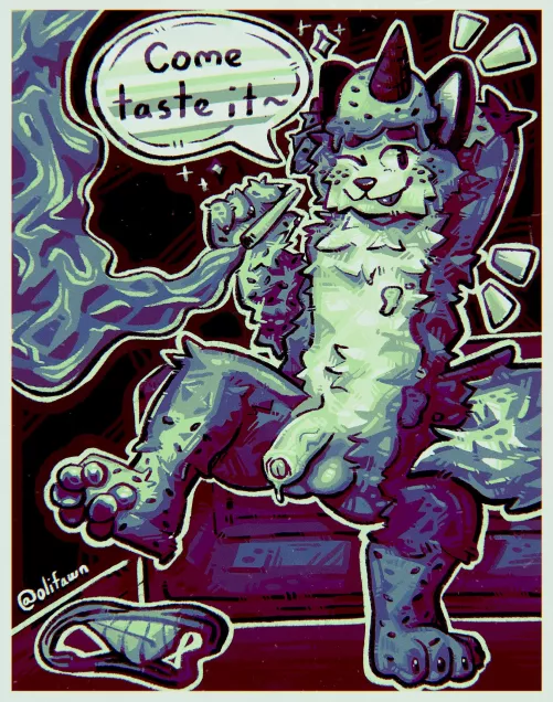 Midnight Munchies 🍃🍦(olifawn) by olifawn