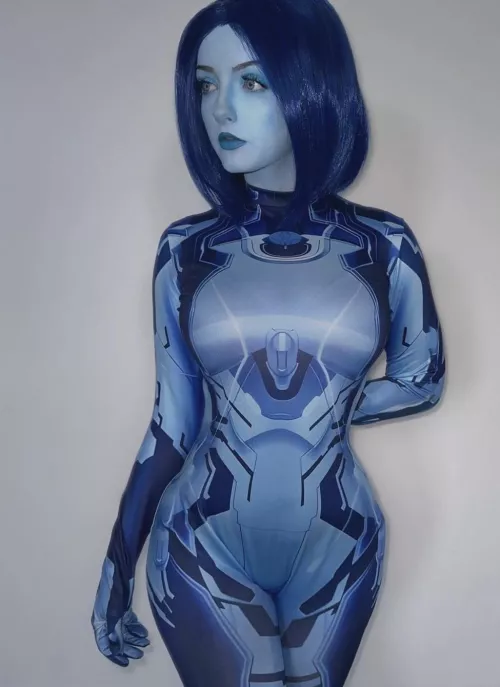 My Cortana Cosplay by PickOptimal