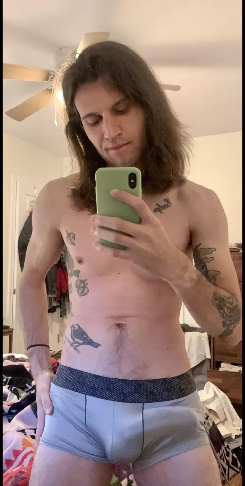 My girthy bulge by DonkeyDongDoug420