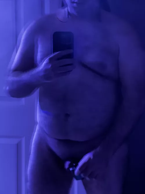 Thought I looked hot in blue light by sexfeetunder10