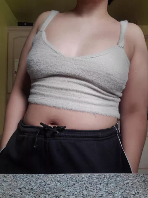 Try not to stare and think about how soft my shirt would be against my chest and your hands [f] by phiaphies