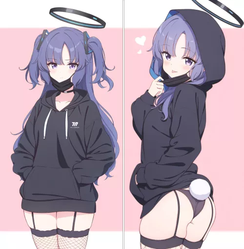 Yuuka knows how to get attention by marxsander2016