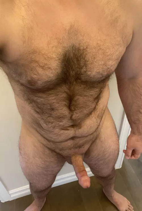 (33) Noticed a few silver streaks in my chest hair this week. Daddy transformation nearly complete by Mynaughtythrowaway44
