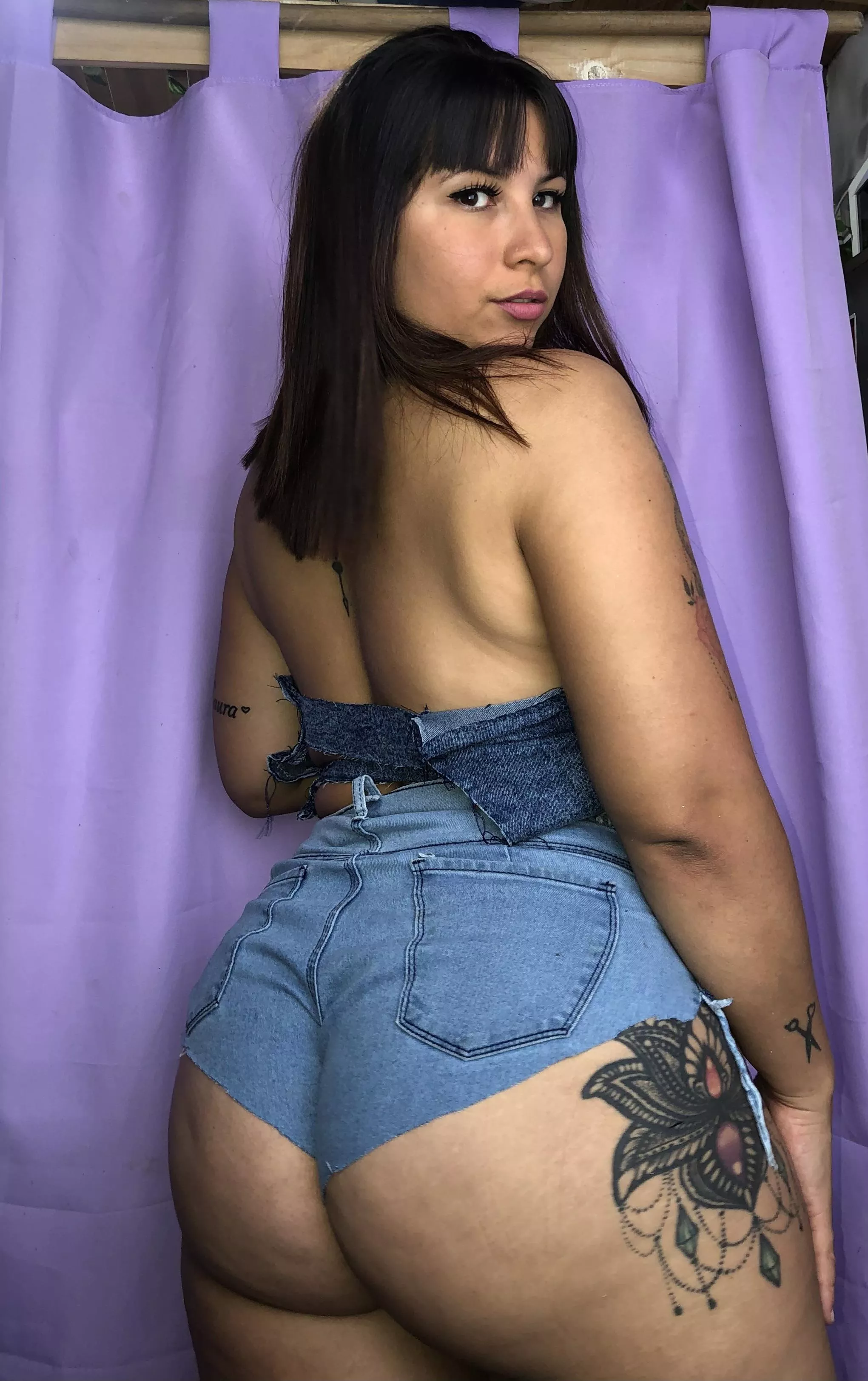 A very big Latin ass. You want to take a bite out of it  posted by funnygirlok