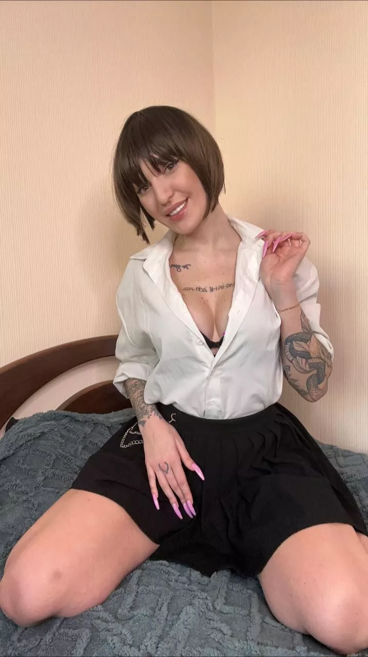 Are there better things than a secretary in a school outfit posted by spectaculartotoro