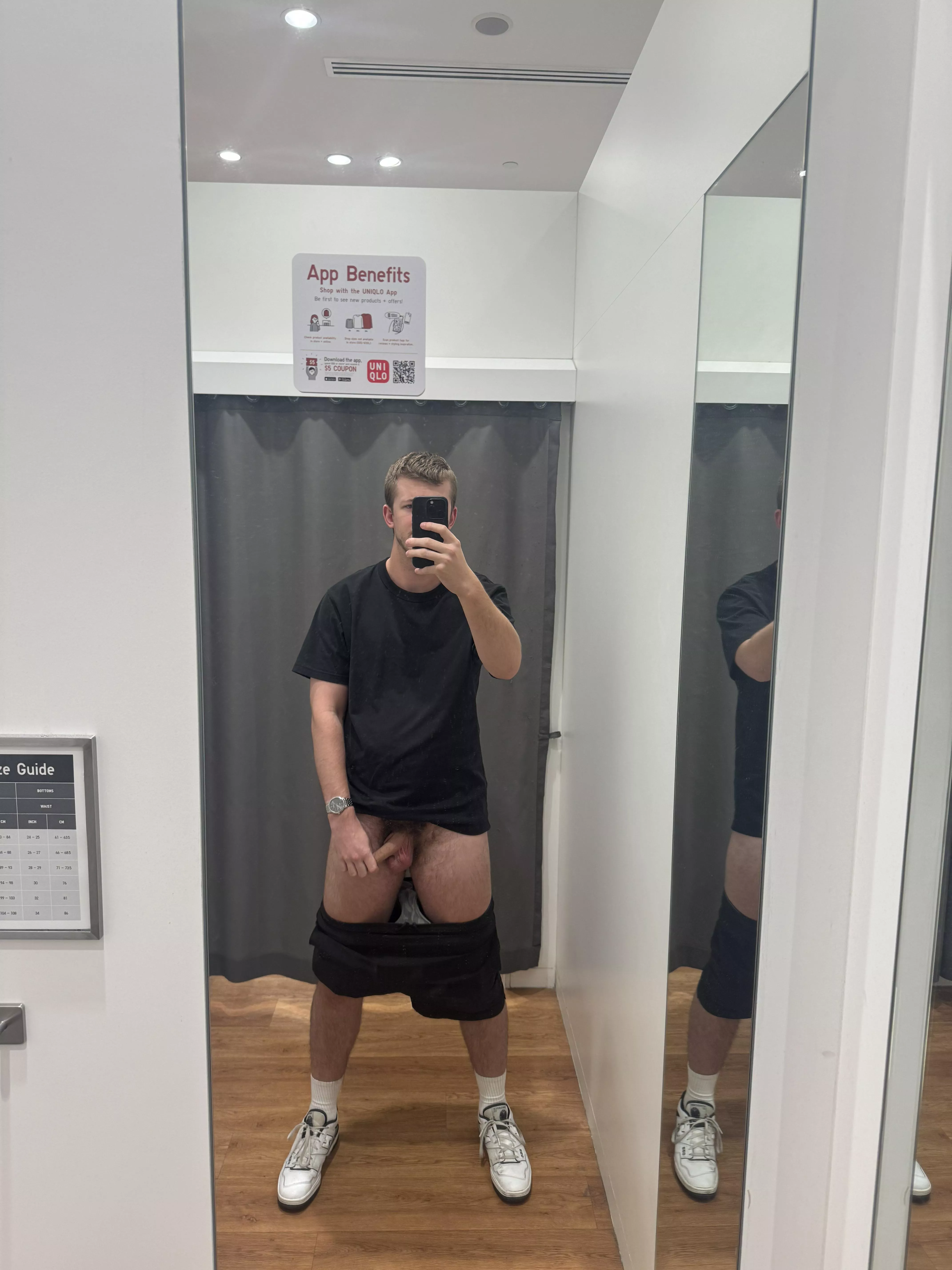 Being naughty in the changeroom 😈 posted by sexyausboy