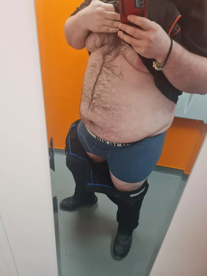 Cheeky pic in the staff toilet at work 🫢 by Alarmed-Machine-5958