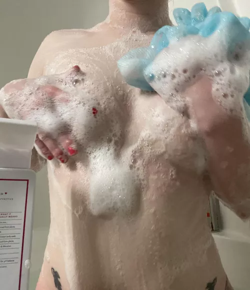 Do you like me all soapy like this? ❤️‍🔥💋 by Smalllittlebug