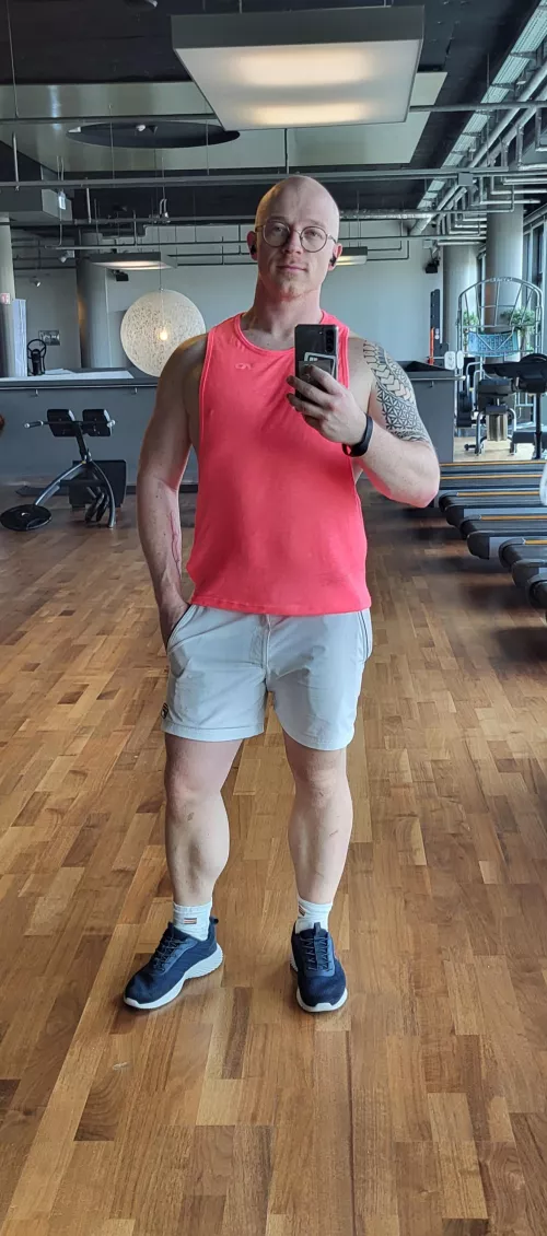 Done with gym for today by baldbeau