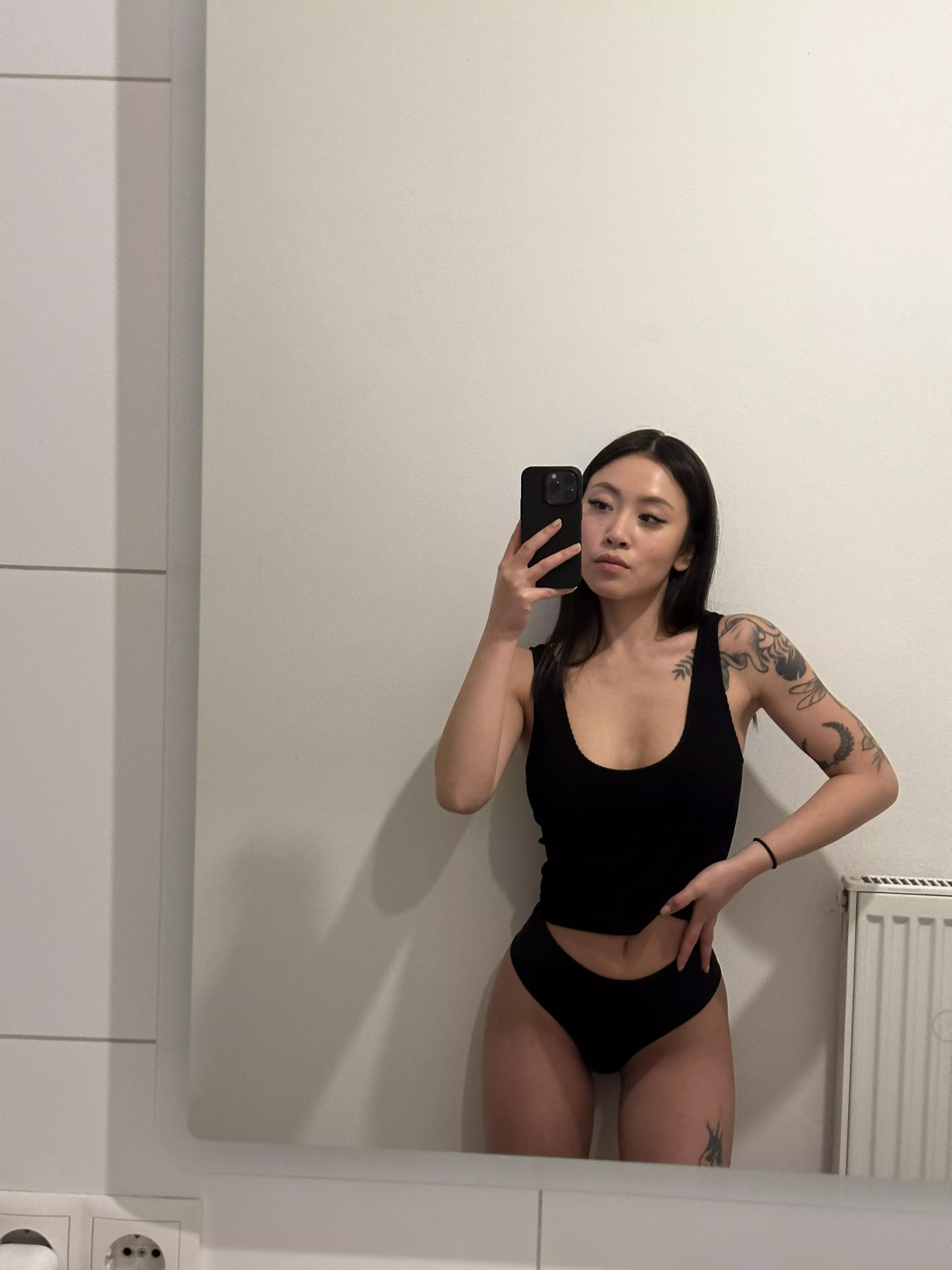 Feeling sexy with this black top posted by The_AyaRose