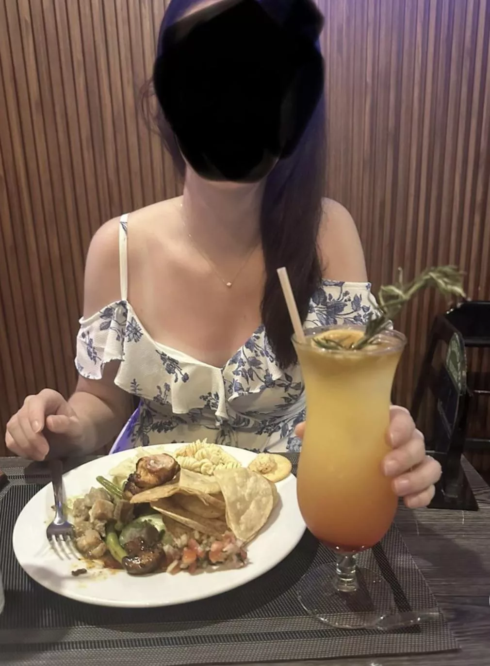 Friend dared me to go out to eat and pretend Ididn’t noticed that you could see my tits down my shirt. Waiter came back to our table about 100 times checking on us. I made sure my shirt was pulled out and that he got a great view of my nipples! Give me posted by Horror-Bad-1508