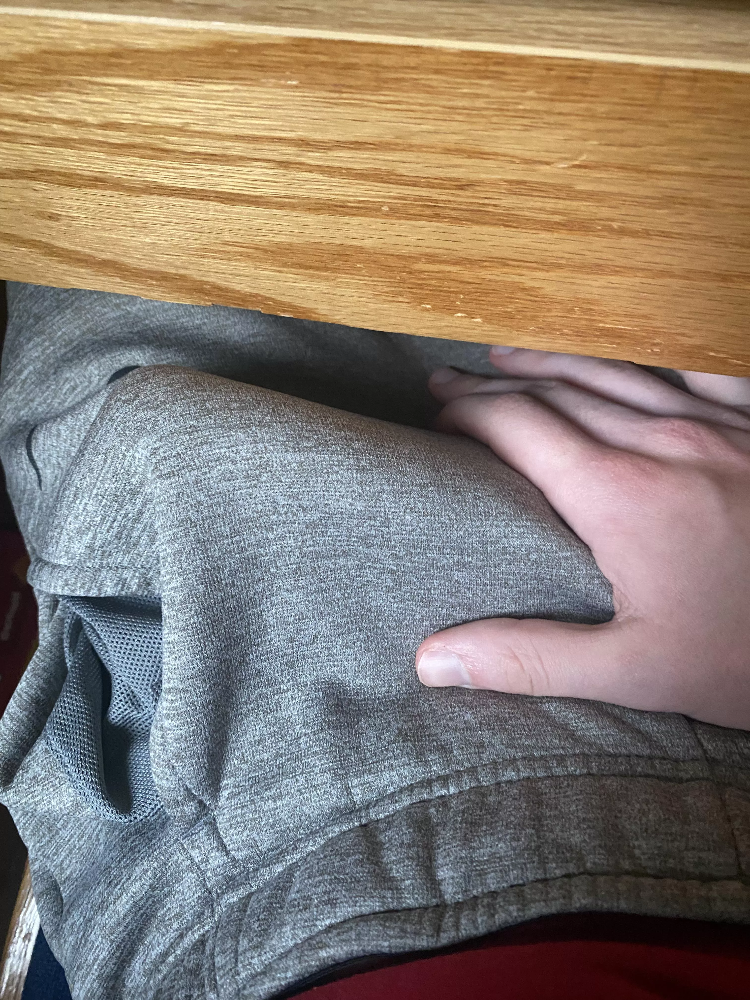 glad this is under my desk so my meeting can’t see how obvious this is posted by slysamess