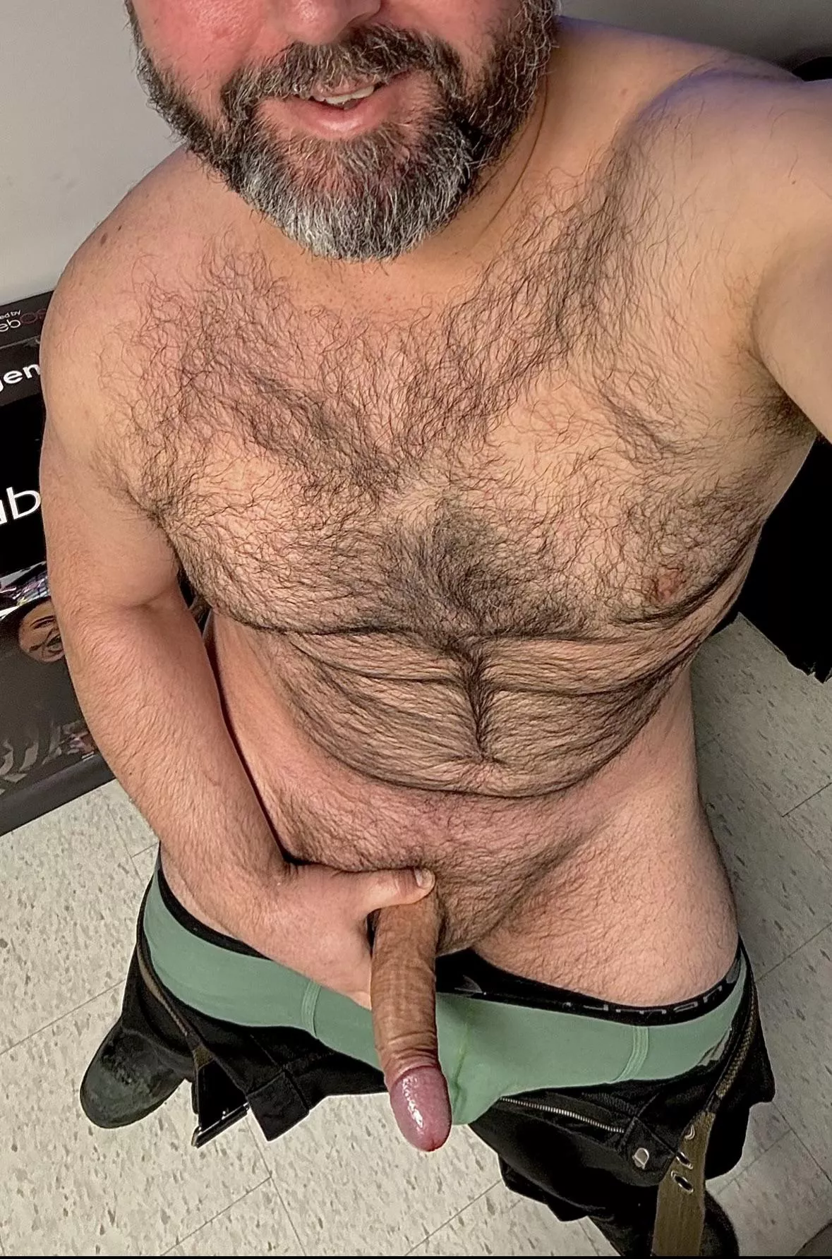 I definitely wouldn’t think that it’s weird, if you want to surrender your body, to a big dicked beard. posted by GamerIhardlyknowherr