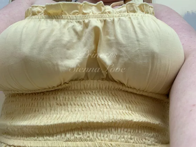 I love wearing dressing that show off my hard nipples~ by PrincessSiennaLove