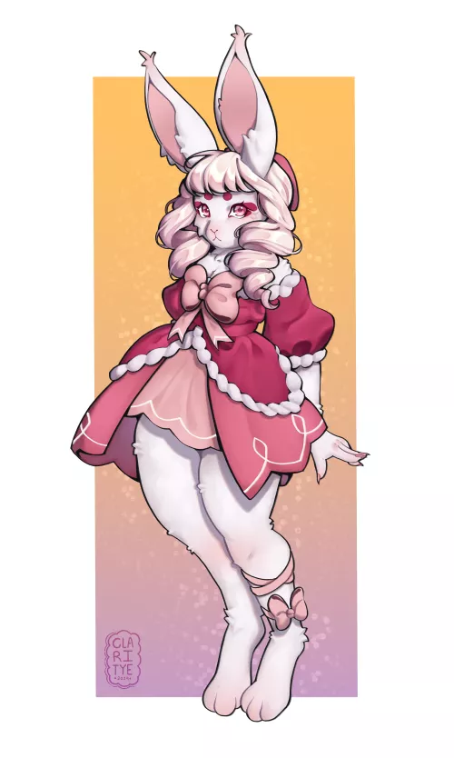 I made my first furry today and need help naming her! (ART by me) by Clarityee