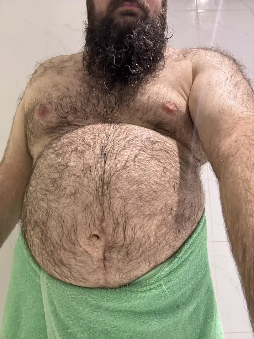 Just got out of the shower! by plantdaddybear
