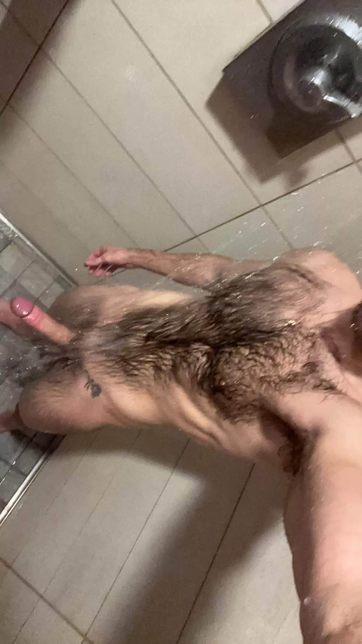 Meet me in the gym showers?  posted by Outherewanking