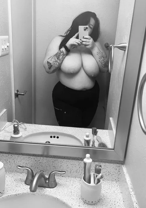 My version of a topless after workout selfie. by kcalderon115