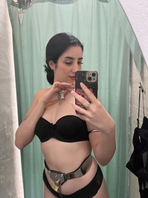 Shopping with his keys and my belt, let’s see who last in denial more😇 by wet_nesday