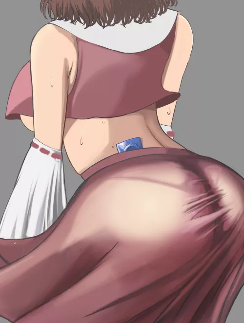 Slutty Reimu by thelok34