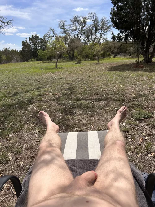 Tanning at Ranch by tantrictxb