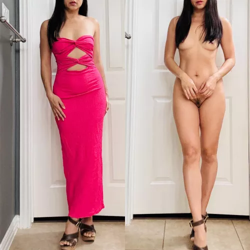 This dress may look good on me, but it might look even better off of me. by mrsbrightside11