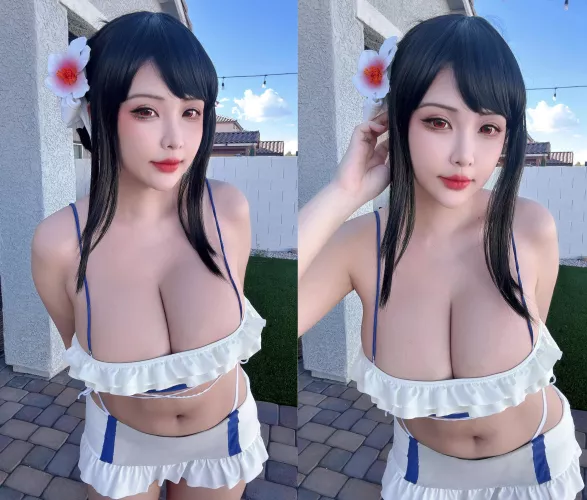 Tifa Lockhart (FF7 Rebirth bikini) by Hana Bunny by xenobitex