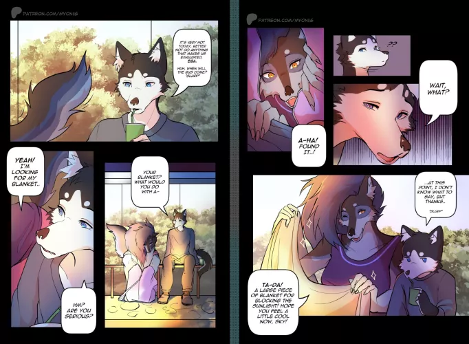 When your sister cares too much for you by myonnz