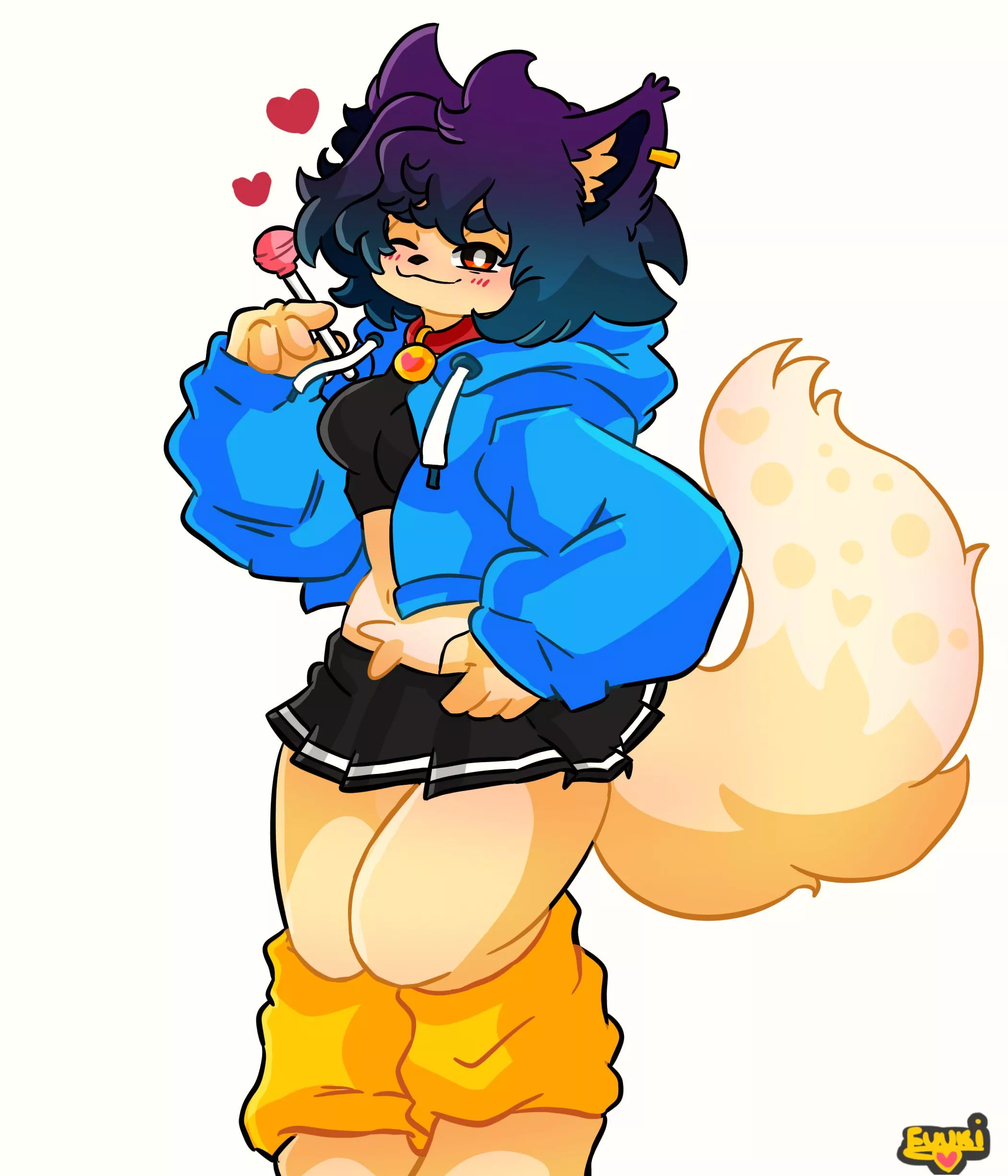 Winky face :3 (Art by me) posted by Fuuki_Art