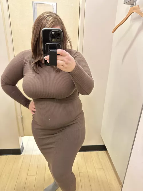 Would you rip this dress off me by WynterLoveBBW