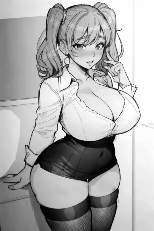 boss made me wear this as my office uniform... by youretoogentlewithme